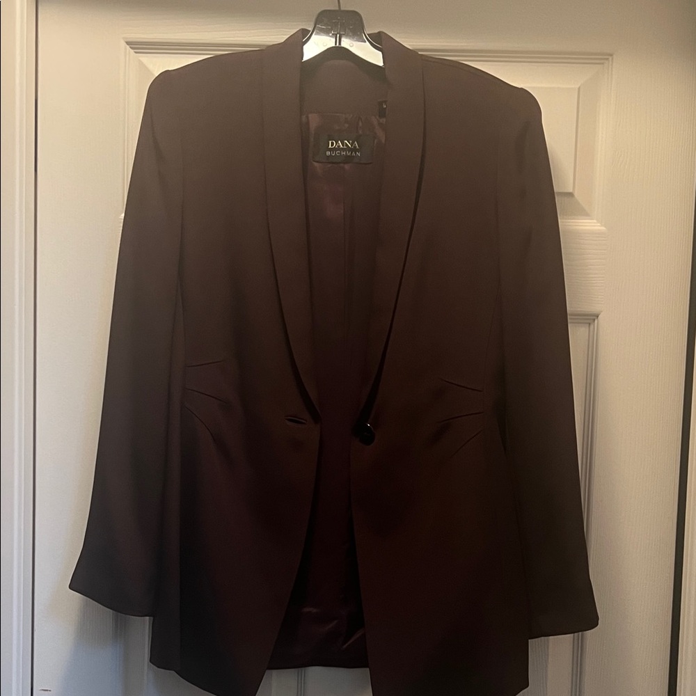 Dana Buchman Women’s Plum Dressy Blazer and Skirt
